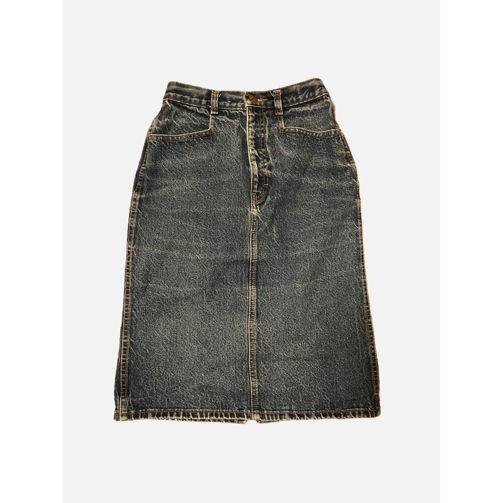 Palmettos vintage 80s Jean skirt